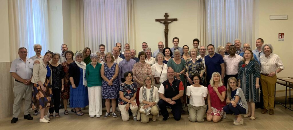 NCLA members gathered for a meeting